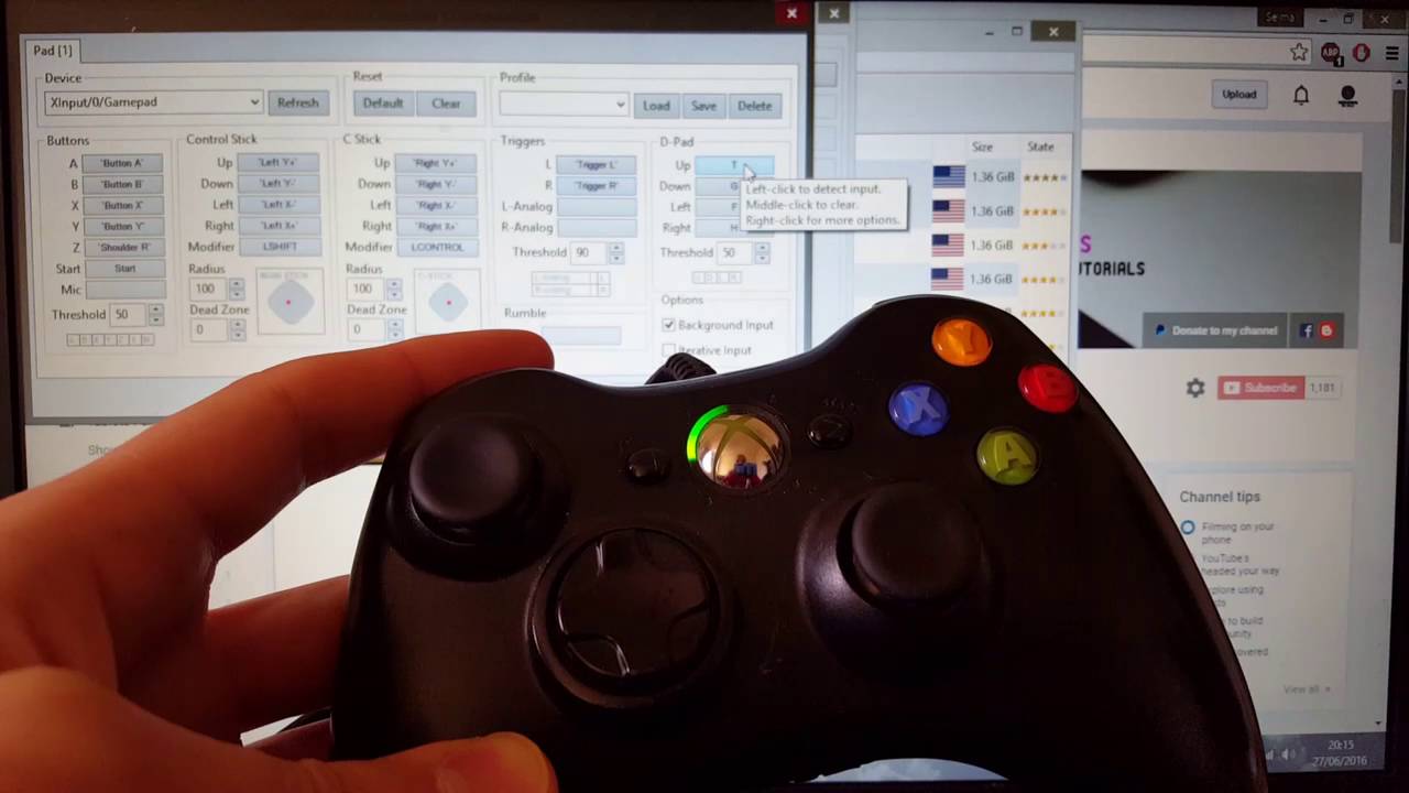 how to set up xbox controller on dolphin emulator mac